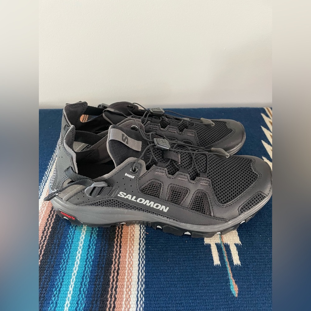 Salomon Techamphibian 5 Black Men’s Shoes Size 8 - New without Tags - Picture 8 of 11